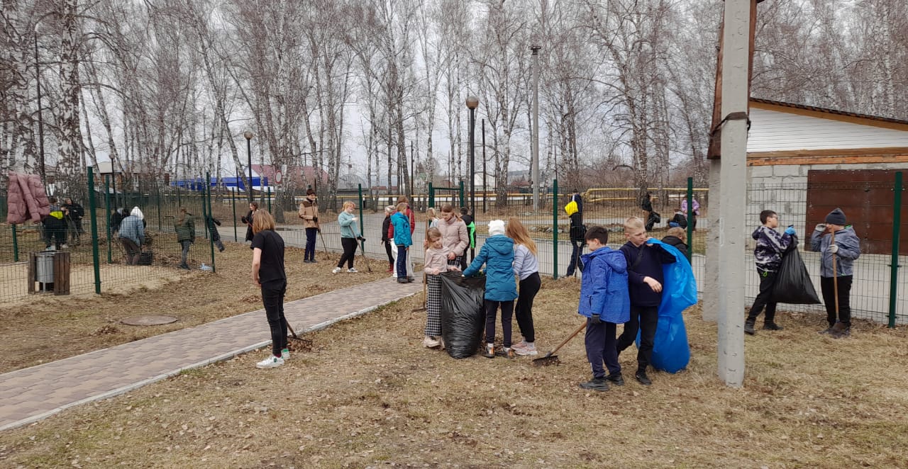 Принимаем участие в марафоне чистоты.